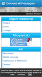 Mobile Screenshot of comune.possagno.tv.it